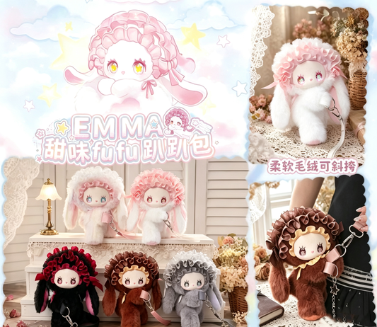 EMMA – bolsa de ombro Sweet fufu – caixa-surpresa de pelúcia
