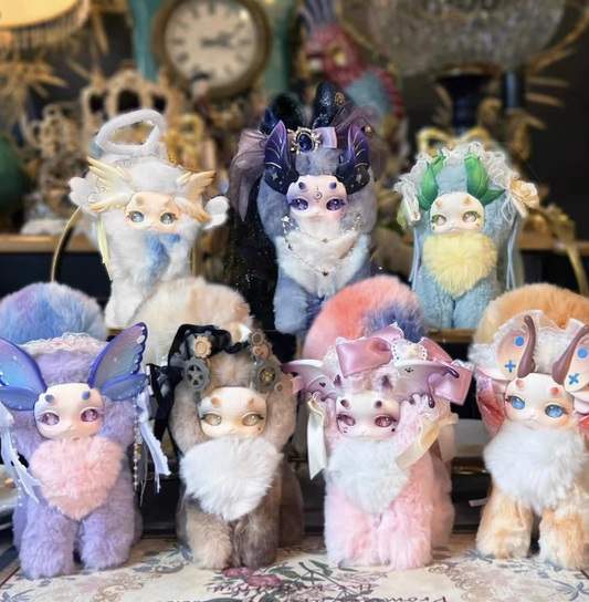 Catcat Dragon - Siri Kotak Misteri Patung Mewah Akademi Sihir Biologi Fantasi