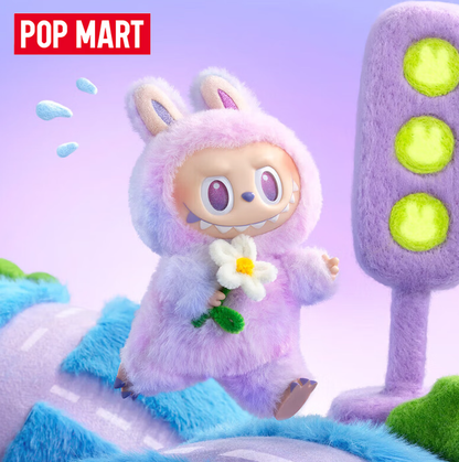 POPMART泡泡玛特THE MONSTERS 前方高能搪胶毛绒挂件盲盒