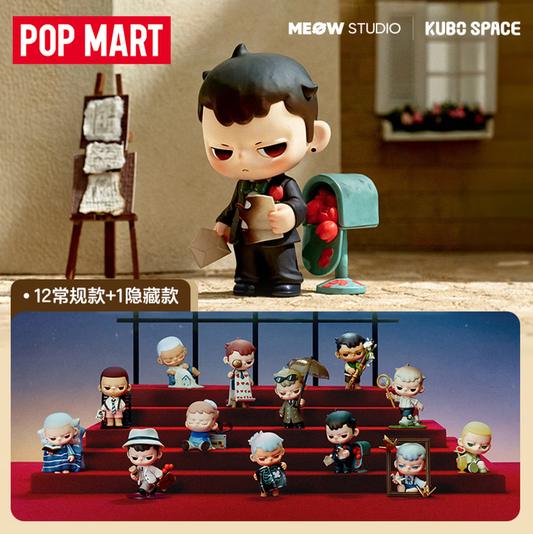 POPMART KUBO Seri Momen Cinta Figur Pajangan Kotak Misteri