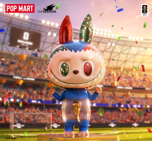 POPMART MEGA LABUBU 400% Piala Dunia