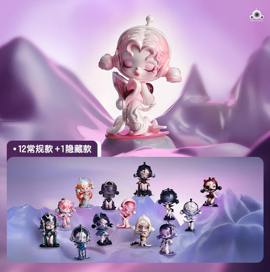 POPMART泡泡玛特SKULLPANDA聲音系列盲盒擺件