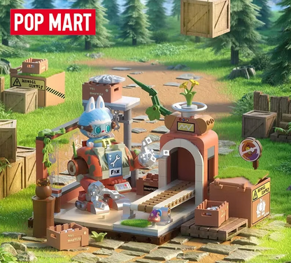 POPMART泡泡玛特THE MONSTERS森林秘密基地拼搭积木