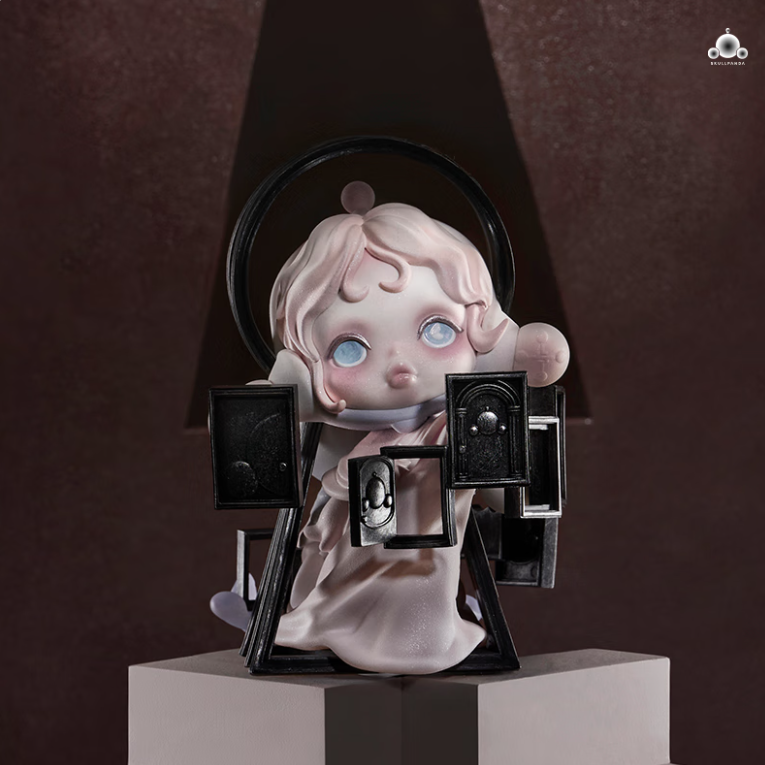 POPMART泡泡玛特SKULLPANDA进退之门系列手办盲盒