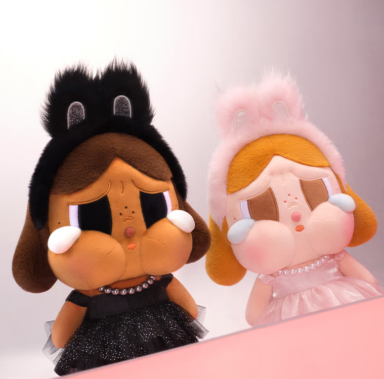 POPMART泡泡玛特 CRYBABY série SHINY SHINY boneco de pelúcia