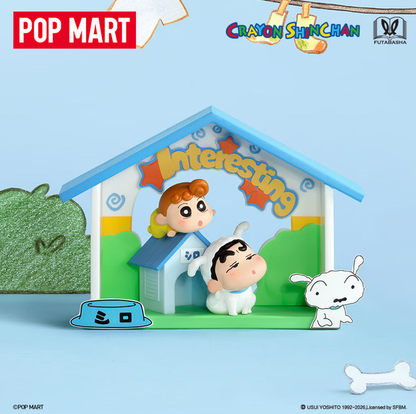 POPMART泡泡玛特蜡笔小新童心剧场系列手办盲盒摆件