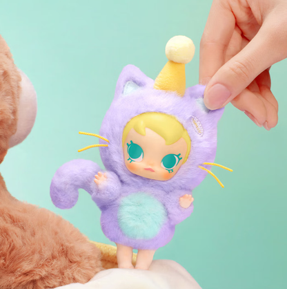 POPMART泡泡玛特Baby Molly口袋朋友系列搪胶毛绒挂件盲盒