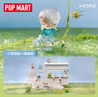 POPMART inosoul Serie Fantasía de un día lluvioso, figura decorativa de caja sorpresa