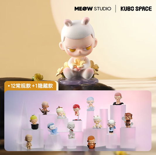 泡泡瑪特KUBO呼吸感應系列盲盒擺件