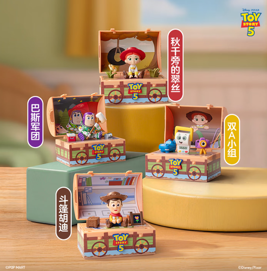 泡泡瑪特迪士尼／皮克斯《玩具總動員5》系列盲盒擺件