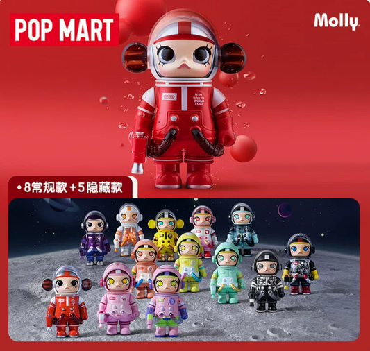 POPMART MEGA SPACE MOLLY 100% Anniversary 2A, caja sorpresa