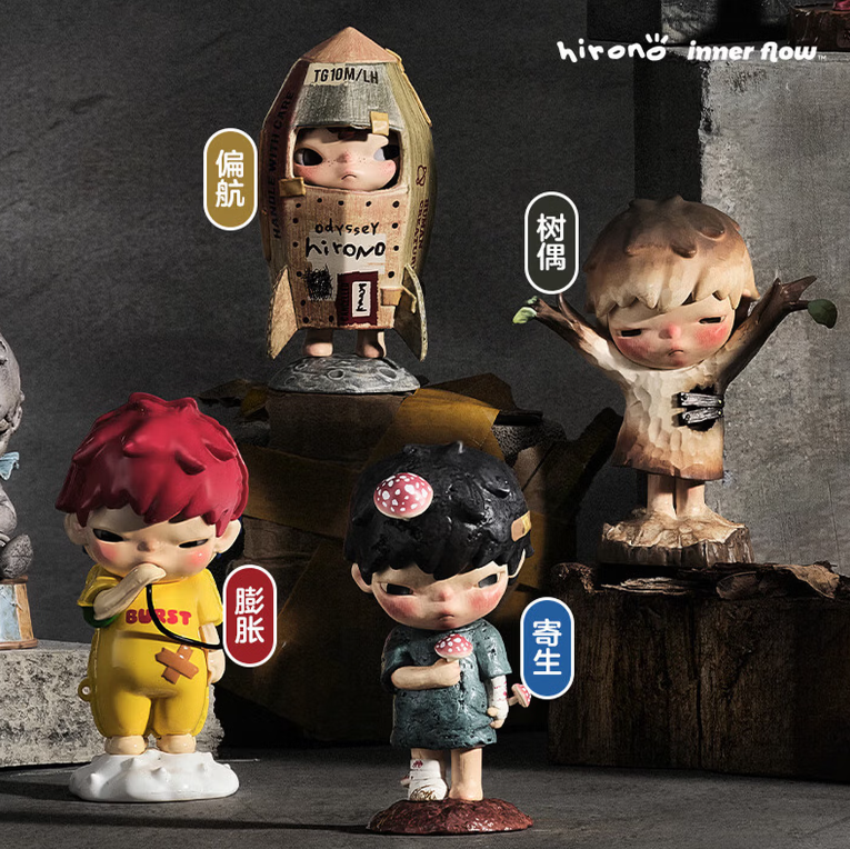 POPMART Hirono Serie Reinvención Figura Caja sorpresa