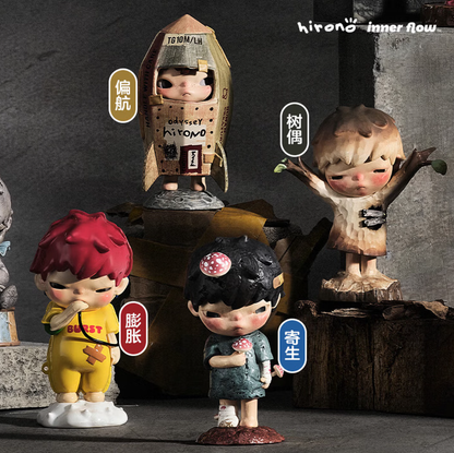 POPMART Hirono Serie Reinvención Figura Caja sorpresa