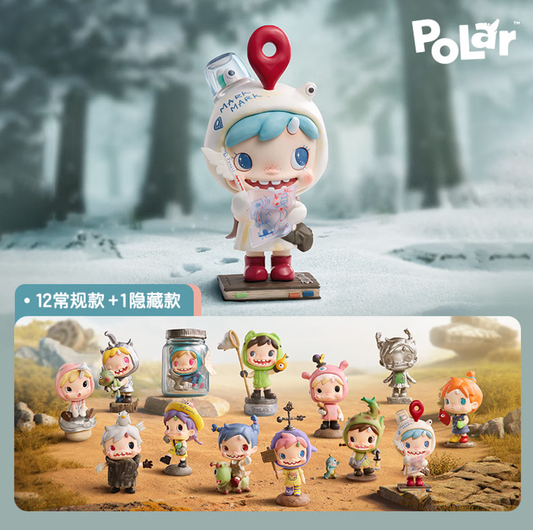 POPMART POLAR Segunda temporada Serie Sendero secreto junto al bosque Figura Caja sorpresa Decoración
