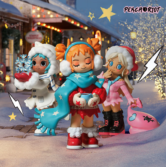 POPMART Lil Peach Riot《小小叛桃假日组曲》系列手办盲盒