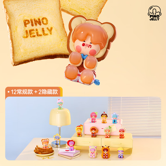 POPMART Bubble Mart PINO JELLY Soy tu muñeca serie de figuras en caja sorpresa