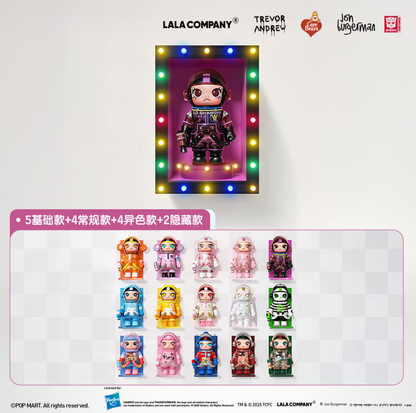 POPMART泡泡玛特MEGA SPACE MOLLY 100% 周年系列4盲盒