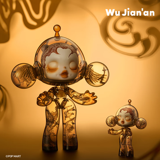 泡泡瑪特 SKULLPANDA 400% 鄔建安九重天擺件