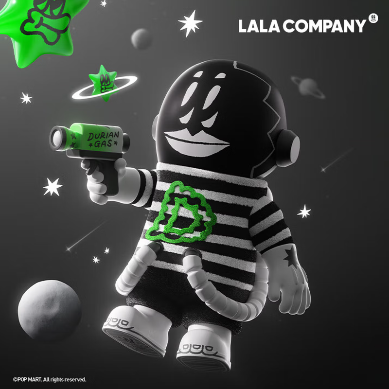 POPMART MEGA SPACE MOLLY 400% LALA COMPANY Durian Man