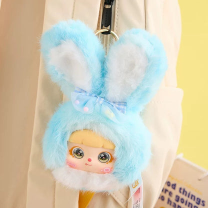 Cat cub candy bean color rabbit pendant blind box - detail image 2