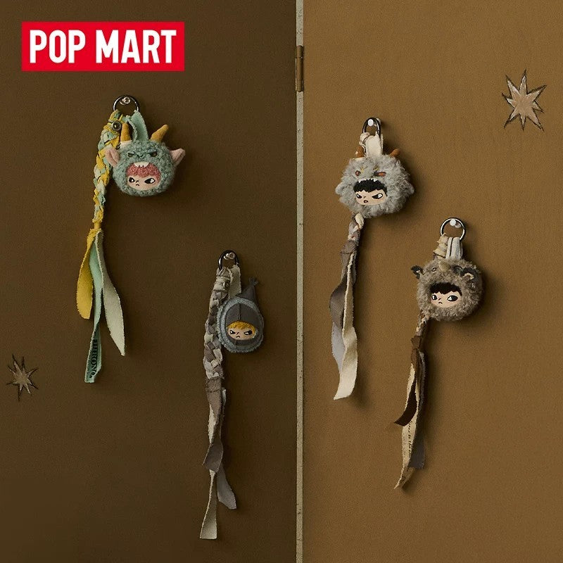 POP MART POPMART Bubble Mart Ono Hirono Man in the Mist series felt hanging accessories blind box peripherals - detail image 2