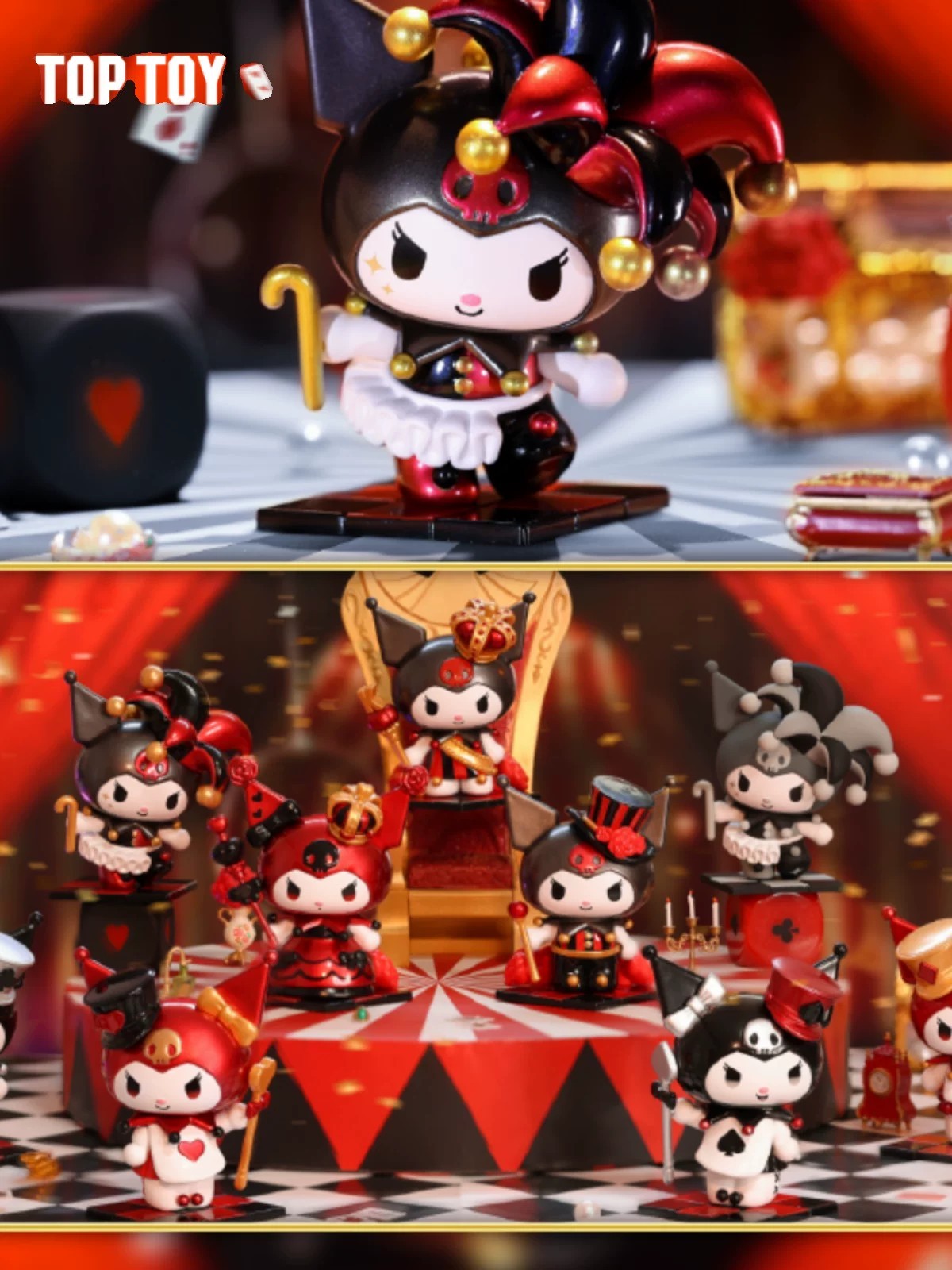 Sanrio Coolomi Poker Kingdom Blind Box Trendy Play - detail image 2