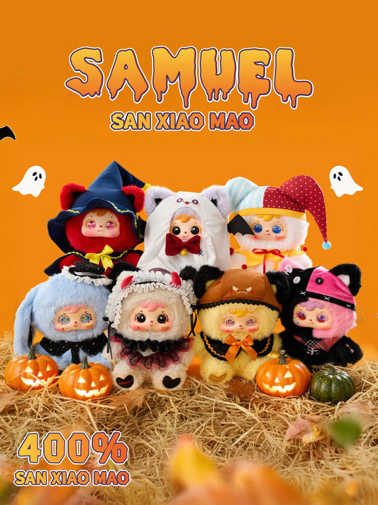 Sanxiaomao Halloween Trick-or-Treat Diary 400 outline - main image