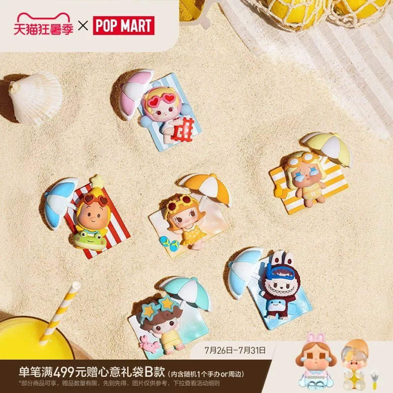 POP MART POPMART Bubble MART Bubble Cute Pieces Island Vacation Series Refrigerator Magnets Blind Box - main image