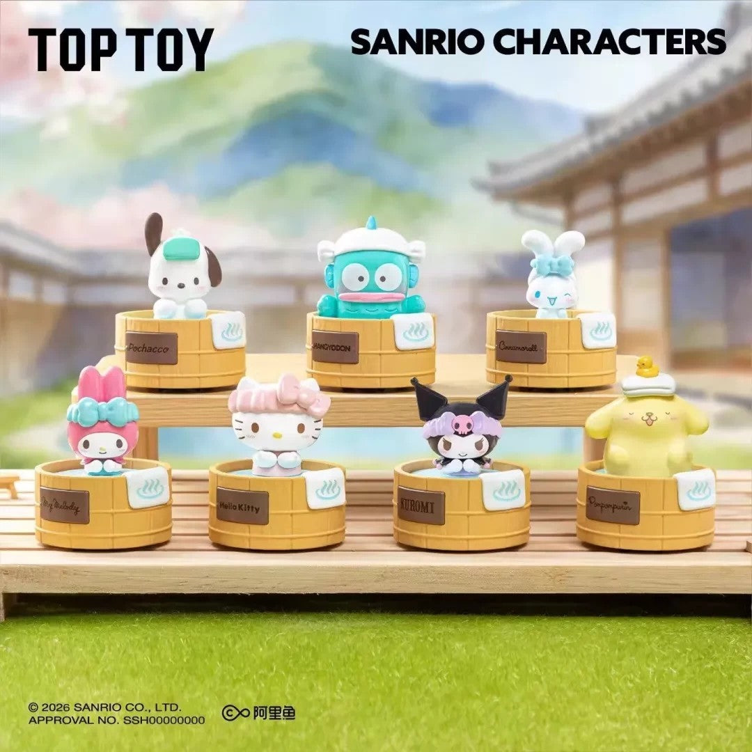 Sanrio Family Hot Spring Series Figure Blind Box - detail image 1