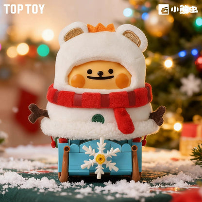 Little Bear Winter Train Series Building Blocks Blind Box - detail image 2
