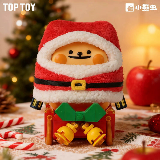 Little Bear Winter Train Series Building Blocks Blind Box - main image