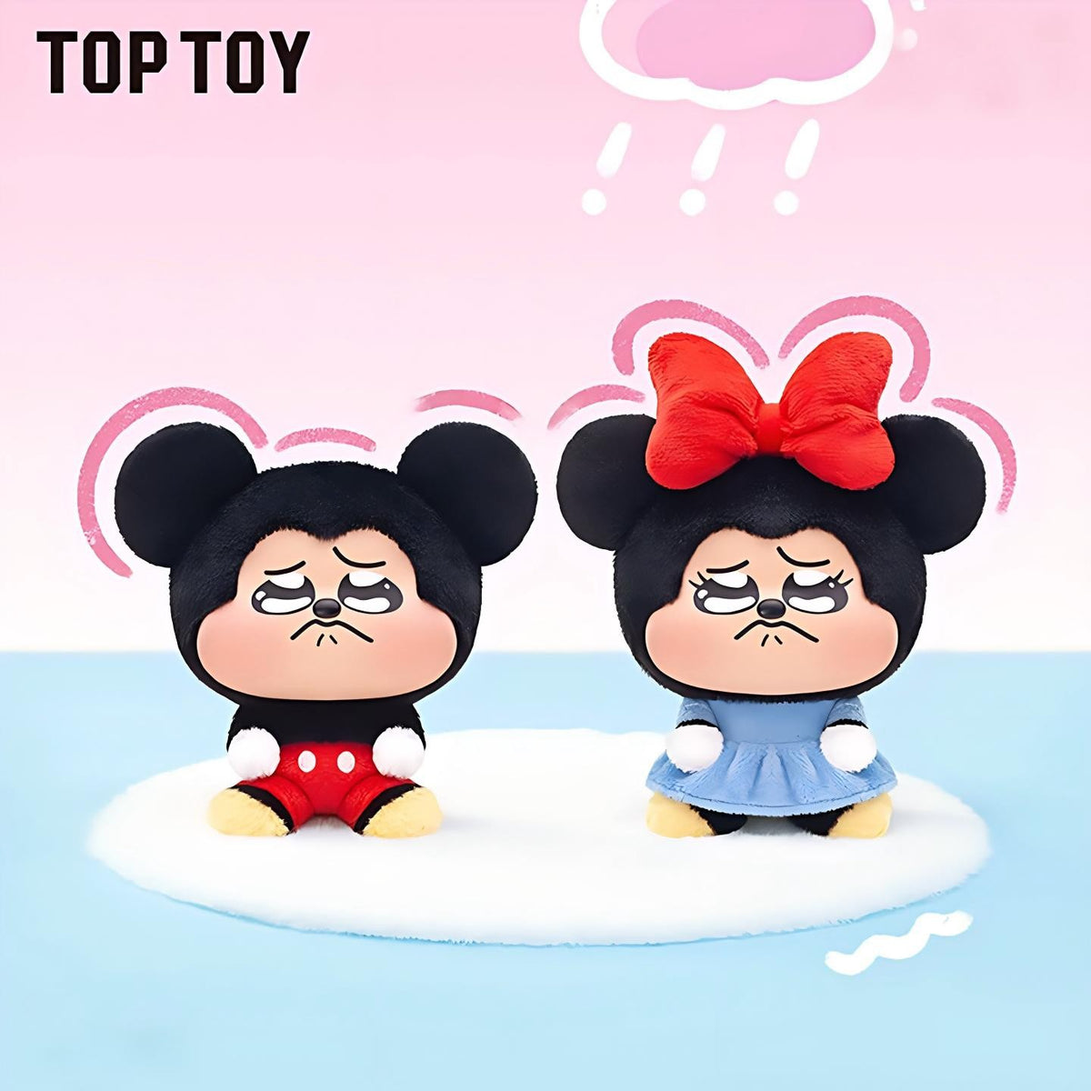 Disney Mickey and Minnie Wrongful Baba Series Plush Charm Blind Box - detail image 1