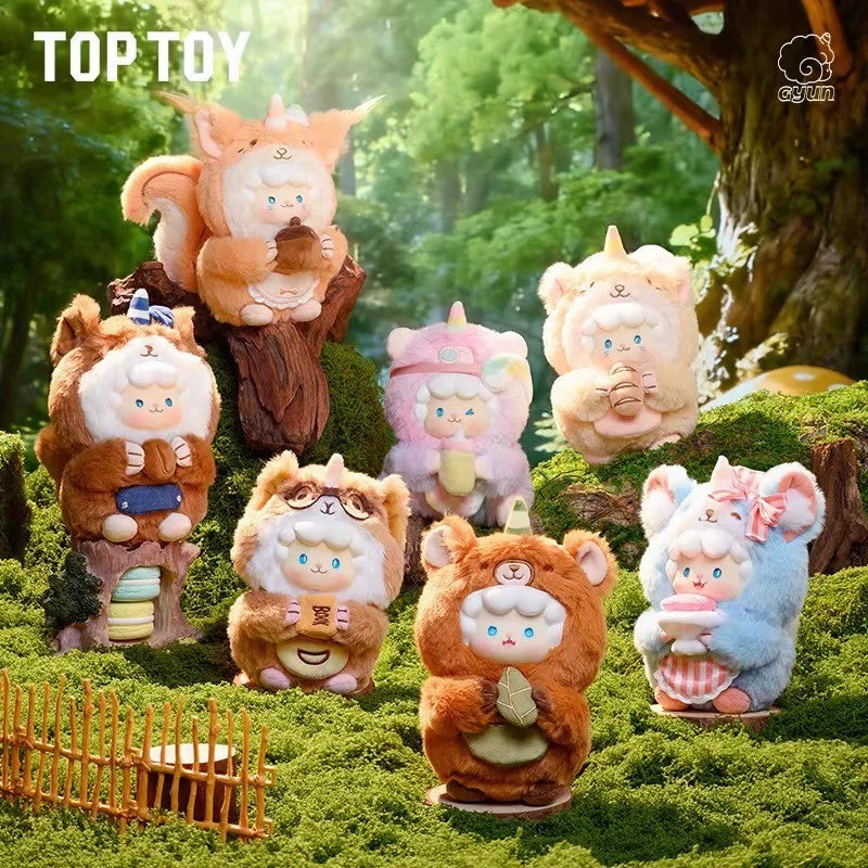 Juanjuan Sheep Rodent Friends Series Vinyl Plush Blind Box - main image