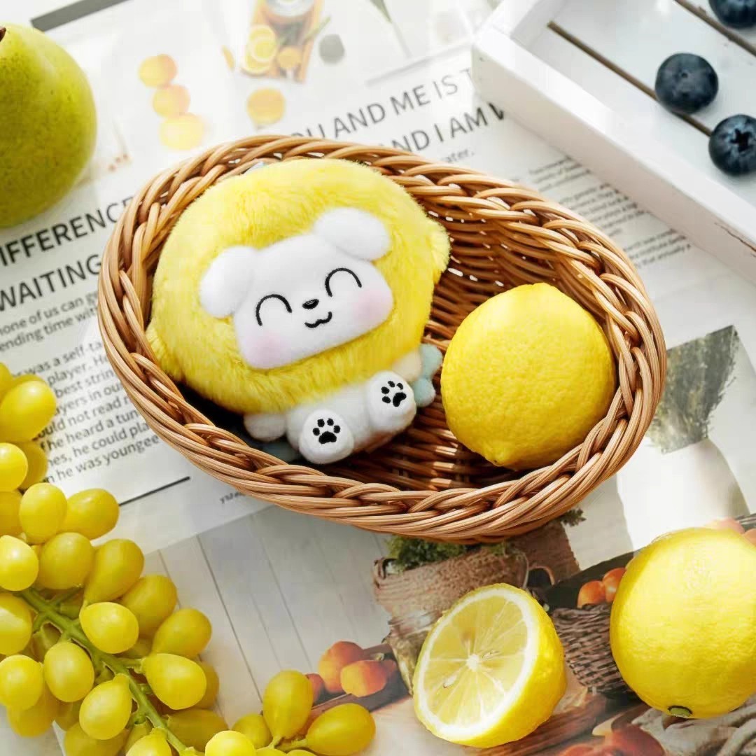 This cute dog water dog fruit shop series plush pendant blind box - detail image 2