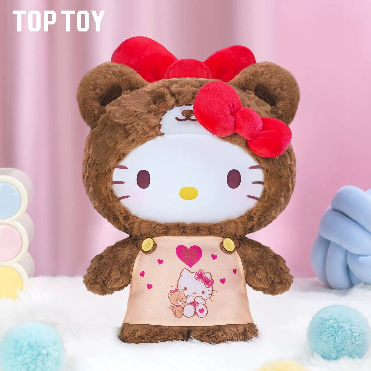 Hello Kitty heart pajamas series plush doll - main image