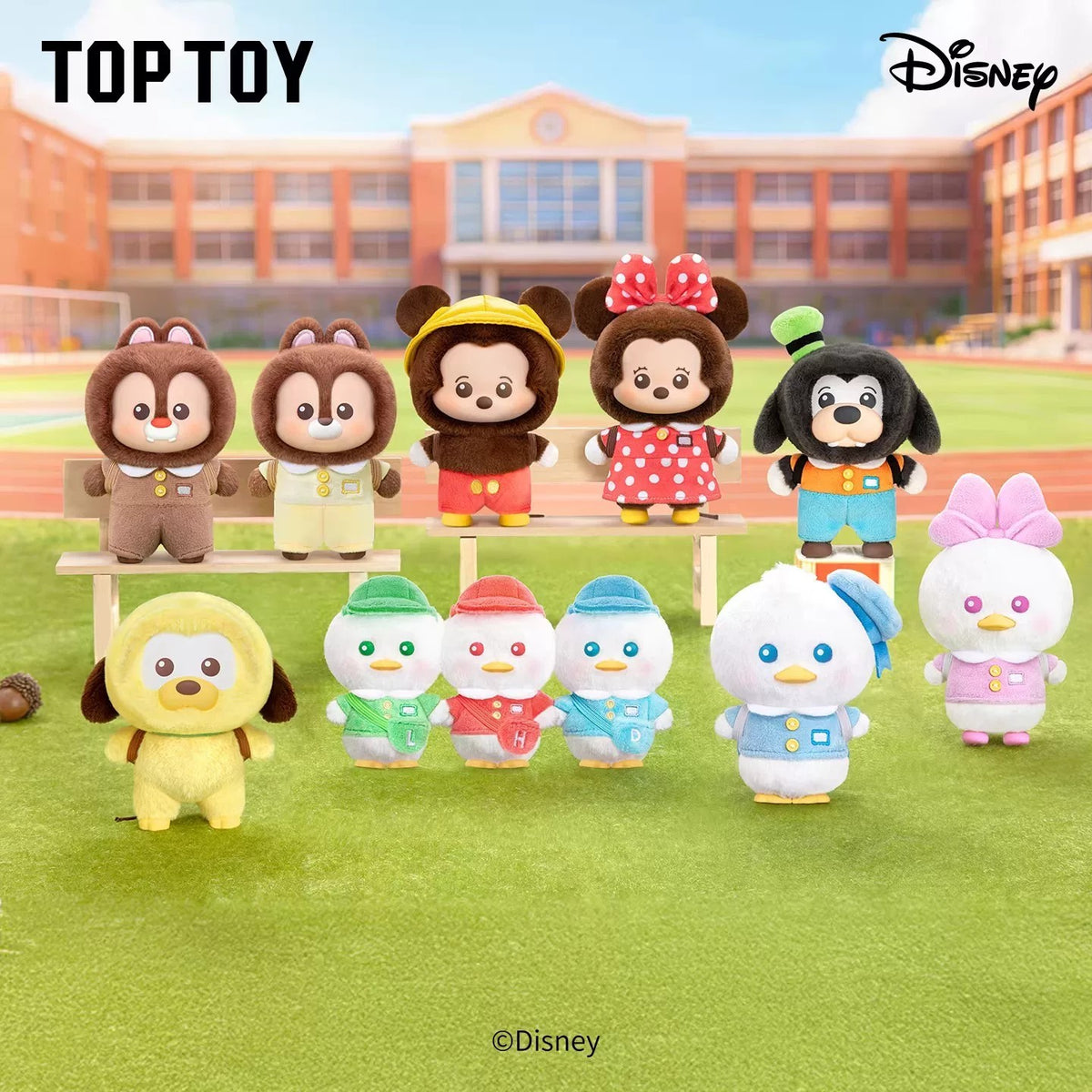 Disney Mickey Family Little Backpack Series Plush Charm Blind Box - main image