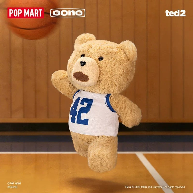 POP MART POPMART "TED2" Teddy bear movable plush doll HOT NERD TED - detail image 2