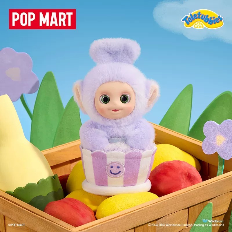 POP MART POPMART Bubble Mart Teletubbies Series Afternoon Tea Diary Vinyl Plush Charm Blind Box - detail image 1